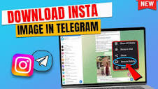 How to Download Instagram image in telegram 2024 | Telegram Bot ...