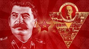 Image result for images of  lenin with skulls in background