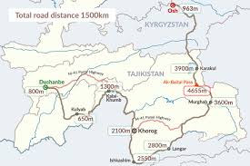 Pamir highway road trip goes over passes at 4000 meters. Pamir Highway Tajikistan Travel Guide