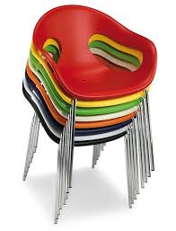 How to clean outdoor furniture better homes gardens. Stackable Chair With Armrests Sunny 4g Plastic Sunny Collection By Area Declic Design 2bd Design Chair Stackable Chairs Garden Chairs