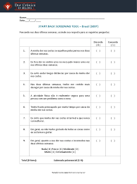 Image result for Start Back Screening Tool