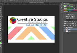 We'll need a new photoshop document, so go up to the file menu in the menu bar along the top of the screen and choose new: How To Create A Professional Business Card In Photoshop Creative Studio