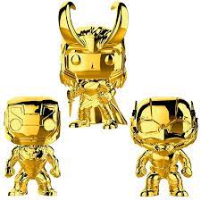 Figures to commemorate the first decade of the marvel cinematic universe. Funko Pop Marvel Studios 10 Gold Chrome Collectors Set 1