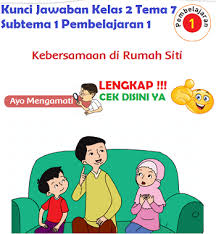 Lengkap Kunci Jawaban Kelas 2 Tema 7 Subtema 1 Pembelajaran 1 Kunci Jawaban Tematik Lengkap Terbaru Simplenews