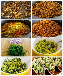 Check spelling or type a new query. Ground Turkey Green Chile Tacos With Avocado Salsa Video Kalyn S Kitchen