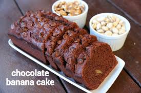 To begin making the banana and date loaf recipe, first set your oven to preheat at 180° c and prepare your loaf pan by buttering and flouring it well. Chocolate Banana Cake Recipe Banana And Chocolate Chip Cake