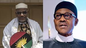 Nnamdi kanu commends obiano, ugwuanyi, ikpeazu, umahi for compliance on may 31, 2021 1:48 pm in news by nwafor kindly share this story: Biafra Nnamdi Kanu Is Your Son Discuss With Him Ohanaeze Chieftain Tells Buhari Nigeriadailynews