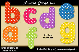 1000 x 909 jpeg 119 кб. Polka Dot Brights Lowercase Alphabet Graphic By Aisne Creative Fabrica