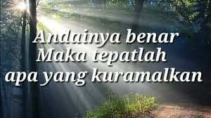 Ramalanku benar belaka umbrella lirik. Lirik Lagu Ramalanku Benar Belaka Guru Galeri