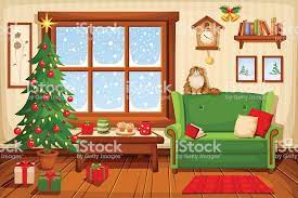 Best christmas living room background from christmas room real free green screen background 1º. Christmas Room Interior Vector Illustration Royalty Free Christmas Room Interior Vector Illustration Christmas Room Christmas Is Over Christmas Living Rooms