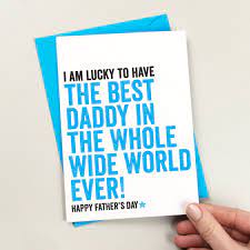 Check spelling or type a new query. The Best Daddy In The World Fathers Day Card Father S Day Card