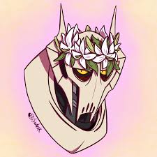 My Favorite Character Of All Time I Had To Draw Him With Flowers U Star Wars Art Drawings Star Wars Drawings Star Wars Artwork