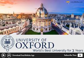 Oxford World S Best University For Three Years Best University University Oxford