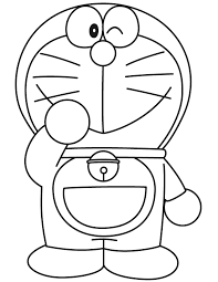Download doraemon mewarnai apk android game for free to your android phone. Cute Doraemon Coloring Page Buku Mewarnai Lembar Mewarnai Sketsa
