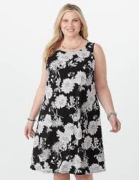 Plus Size Floral Dress Dressbarn Plus Size Dresses Dresses Casual Dresses