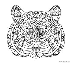 Wild animals is a part of our huge collection of coloring. Free Printable Tiger Coloring Pages For Kids
