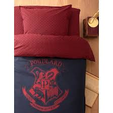 Housse De Couette En Coton Harry Potter Cyrillus Bleu Multicolore La Redoute