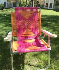 Lot of 3 aluminum webbed yellow green white folding lawn lounge chair wood arms. 45 Best Diy Outdoor Furniture Projects Ideas And Designs For 2021