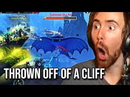 Asmongold 40-Man Raid Thrown Off Of A Cliff By A Colossal Sky Ray (Patch  8.2 Rise of Azshara)