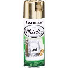 Rust Oleum Specialty 11 Oz Metallic Satin Spray Paint Gold Morganfield Home Center