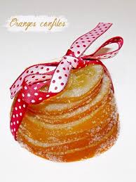 Tranches D Oranges Confites Orange Confit Fruits Confits Ecorce D Orange