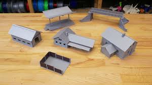 Vor allem bei komplexen werkstücken. 3d Gedruckte Eisenbahnmodelle Teil Ii Zuge Und Gebaude Prusa Printers