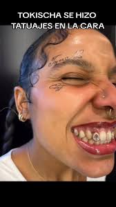 CREES QUE SEAN REALES LOS NUEVOS TATUAJES DE TOKISCHA EN LA CARA. #tokischa  #tokischapopola #chulo #tokischaperalta #tokischatrapterretre