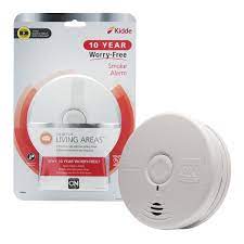 Beeping or chirping smoke detectors are about as annoying as it gets. Kidde 10 Year Worry Free Sealed Battery Smoke Detector With Photoelectric Sensor 21029618 The Home Depot