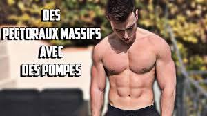 Les pompes musclent principalement les pectoraux mais aussi l'avant des épaules et les triceps. Des Pectoraux Massifs Avec Des Pompes Youtube
