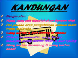Di mana ciri keselamatan tambahan iaitu imej terpendam diselitkan agar wang kertas tidak mudah dipalsukan. Ppt Money Powerpoint Presentation Free Download Id 4904363