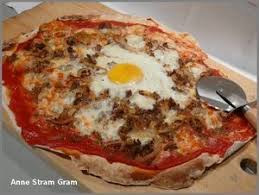 Pizza A La Viande Hachee Et A L Oeuf Recette Ptitchef Pizza A La Viande Viande Hachee Recette De Plat