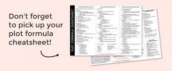 Plot Structure A Cheatsheet To Popular Plot Formulas