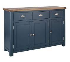 Buy Habitat Kent 3 Door Oak Oak Veneer Sideboard Blue Sideboards Argos Blue Sideboards Sideboard Decor Dining Room Sideboard