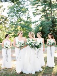 White wedding flowers with greenery. White And Greenery Summer Wedding White Bridesmaid Dresses Greenery Decorations Colorsbridesmaid
