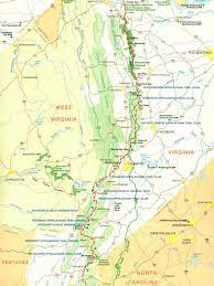 Appalachian Trail Usa Map 2 Appalachian Trail Map Trail Maps Appalachian Trail