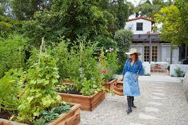 By 4:30 pm, the courtyard was filled with six 12 x 4 raised beds. Lauri Kranz Creates Edible Gardens For Stars Like Katy Perry In A Garden Can Be Anywhere She Does It For You