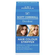 Since most semipermanent colors are combination of direct dyes and oxidative dyes, colorfix may only partially remove these. Buy Scott Cornwall Decolour Hair Colour Stripper Online At Chemist Warehouse