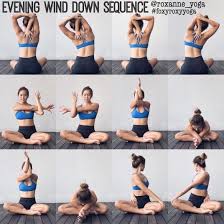 This Sequence Takes Less Than 15 Minutes To Complete And Can Be Done Anywhere And Everywhere Without A Yoga Mat Relaxing Yoga Evening Yoga Easy Yoga Workouts