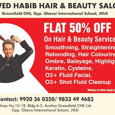 A locally owned and operated aveda concept salon, spa, registered massage therapy clinic and medi spa with. Jawed Habib Hair Beauty Salon Andheri East Mumbai Salons In Mumbai Elister