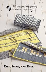 Your home for all things design. Knit Purl And Roll Knitting Needle Case Pattern By Atkinson Designs 643053001718