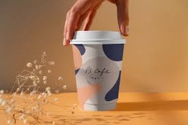 Download Coffee Cup Mock Up In Packaging Mockups On Yellow Images Creative Store PSD Mockup Templates