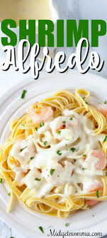 Easy Creamy Shrimp Alfredo Recipe Is The Perfect Shrimp Alfredo Recipe It Is A A Beautiful M Creamy Shrimp Alfredo Recipe Shrimp Alfredo Recipe Alfredo Recipe