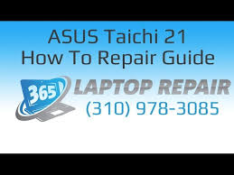 Con las dos pantallas en funcionamiento, los modos espejo y pantalla doble permiten compartir una presentación o un vídeo sin emplear un monitor . Asus Taichi 21 Repair How To Guide By 365 Youtube