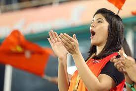The sunrisers hyderabad (frequently contracted as srh) are an establishment cricket group situated in hyderabad, telangana, that plays in the indian premier league (ipl). Kaviya Maran Daughter Of Kalanithi Maran Owner Of Sunrisers Hyderabad During Match 33 Of The Vivo Indian Premier League Season 12 2019 Between The Sunrisers Hyderabad And The Chennai Super Kings Held