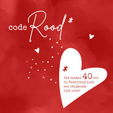 Code rood is a cooperation between people who together battle the fossil fuel industry and its power. Verjaardag Code Rood Voor Veertiger Kaartje2go