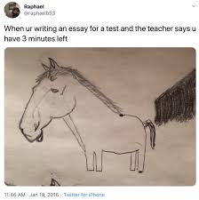 Unfinished Horse Drawing Know Your Meme