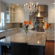 Homestyles americana black kitchen island with drop leaf. White Kitchen Cabinets With Light Grey Island Instaimage