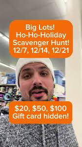 Big Lots Hidden Gift Cards