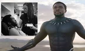 Masha star brown long skirt. Chadwick Boseman S Confidants Open Up About The Actor S Secret Battle With Colon Cancer Daily Mail Online