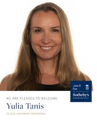 We are pleased to announce Yulia Tanis as the newest agent to our Larchmont  NY Real Estate